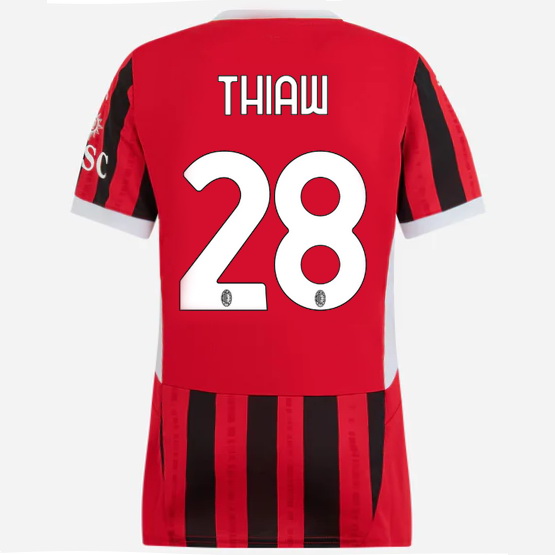 2024/25 Malick Thiaw Home Women's Soccer Jersey - Click Image to Close