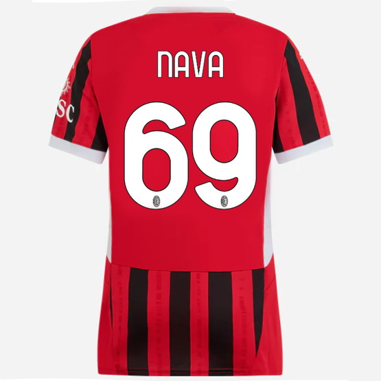 2024/25 Lapo Maria Nava Home Women's Soccer Jersey - Click Image to Close