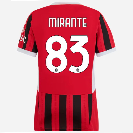 2024/25 Antonio Mirante Home Women's Soccer Jersey - Click Image to Close