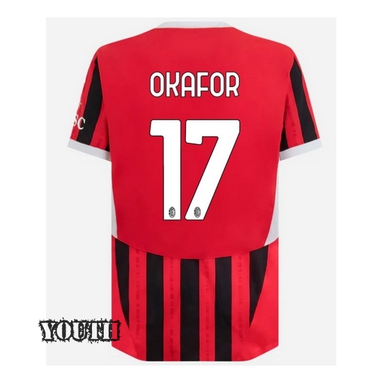 Noah Okafor 2024/25 Home Youth Soccer Jersey - Click Image to Close