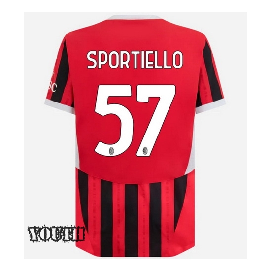 Marco Sportiello 2024/25 Home Youth Soccer Jersey - Click Image to Close