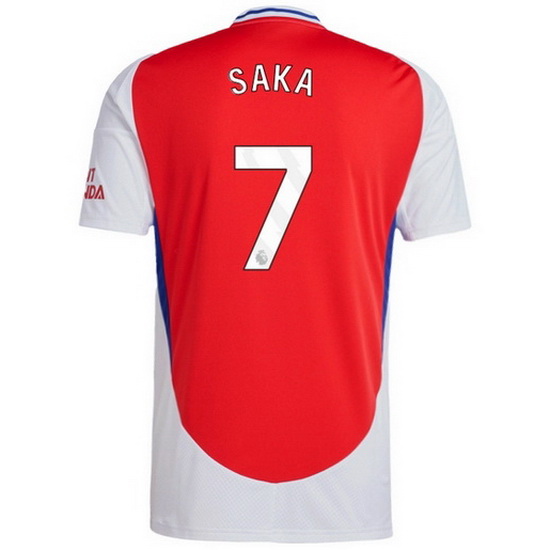 2024/25 Bukayo Saka Home Men's Soccer Jersey - Click Image to Close