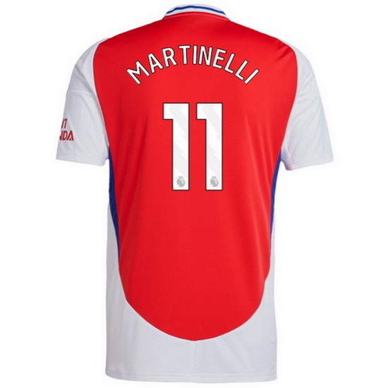 2024/25 Gabriel Martinelli Home Men's Soccer Jersey - Click Image to Close