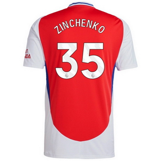 2024/25 Oleksandr Zinchenko Home Men's Soccer Jersey - Click Image to Close