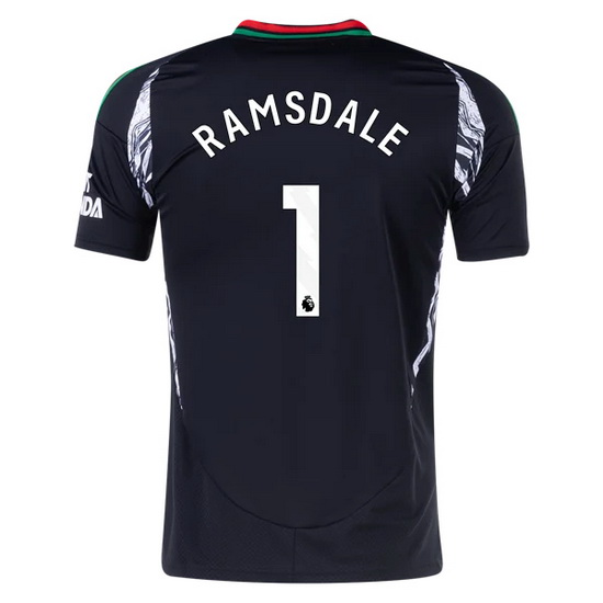 2024/25 Aaron Ramsdale Away Men's Soccer Jersey - Click Image to Close