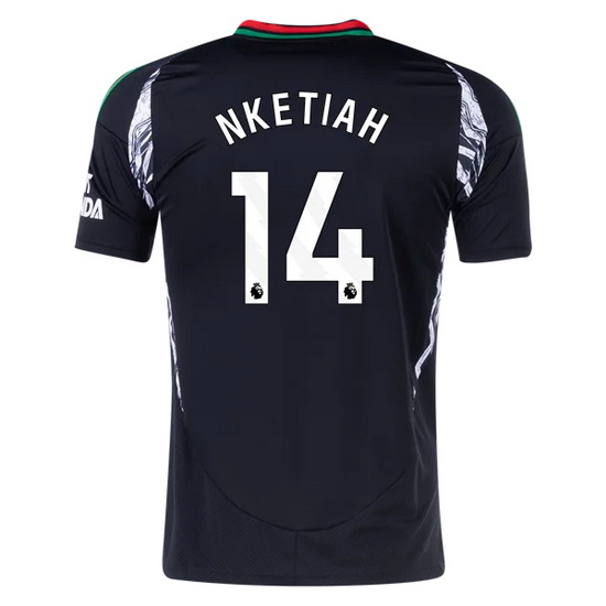 2024/25 Eddie Nketiah Away Men's Soccer Jersey - Click Image to Close