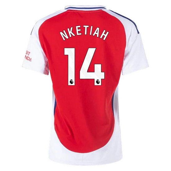 2024/25 Eddie Nketiah Home Women's Soccer Jersey - Click Image to Close