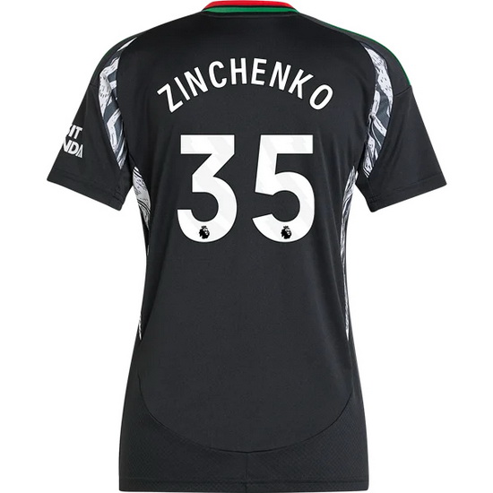 2024/25 Oleksandr Zinchenko Away Women's Soccer Jersey - Click Image to Close