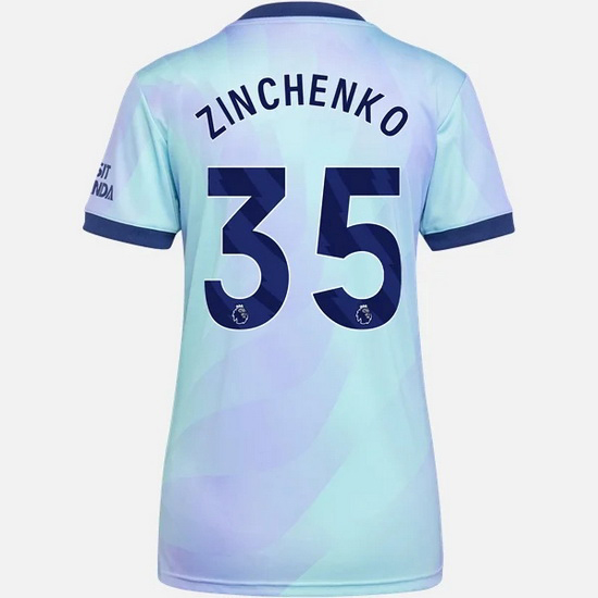 2024/25 Oleksandr Zinchenko Third Women's Soccer Jersey - Click Image to Close