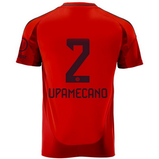 2024/25 Dayot Upamecano Home Men's Soccer Jersey - Click Image to Close