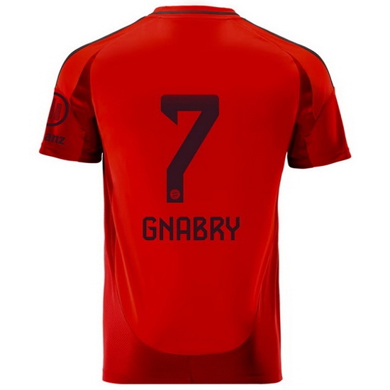 2024/25 Serge Gnabry Home Men's Soccer Jersey - Click Image to Close