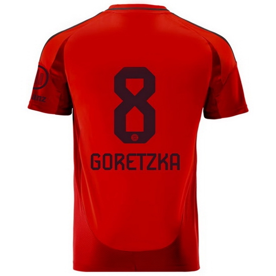 2024/25 Leon Goretzka Home Men's Soccer Jersey - Click Image to Close