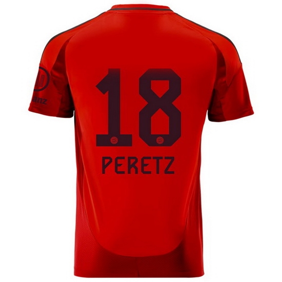 2024/25 Daniel Peretz Home Men's Soccer Jersey - Click Image to Close