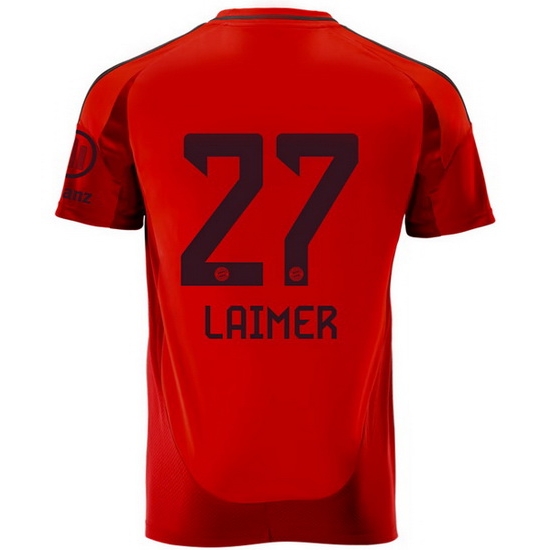 2024/25 Konrad Laimer Home Men's Soccer Jersey