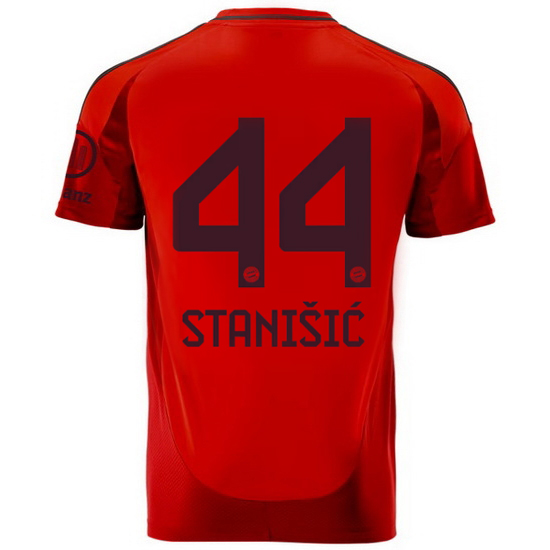 2024/25 Josip Stanisic Home Men's Soccer Jersey - Click Image to Close