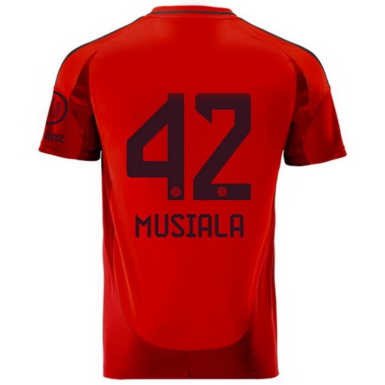 2024/25 Jamal Musiala Home Men's Soccer Jersey - Click Image to Close