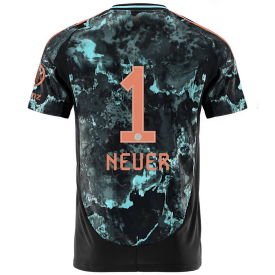 2024/25 Manuel Neuer Away Men's Soccer Jersey - Click Image to Close