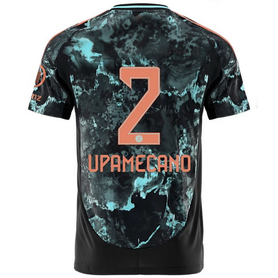 2024/25 Dayot Upamecano Away Men's Soccer Jersey - Click Image to Close