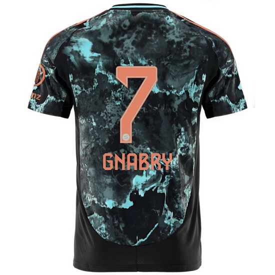 2024/25 Serge Gnabry Away Men's Soccer Jersey - Click Image to Close