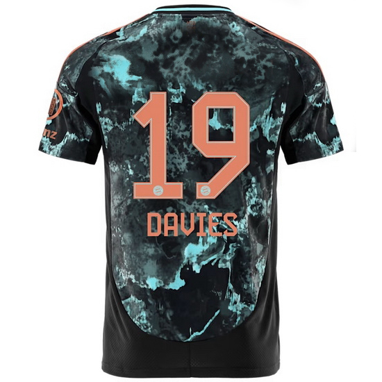 2024/25 Alphonso Davies Away Men's Soccer Jersey - Click Image to Close