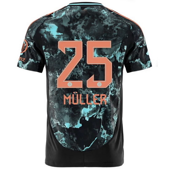 2024/25 Thomas Muller Away Men's Soccer Jersey - Click Image to Close