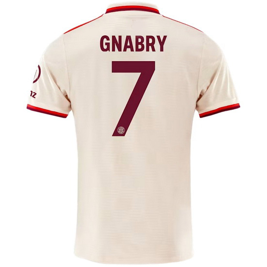 2024/25 Serge Gnabry Third Men's Soccer Jersey - Click Image to Close