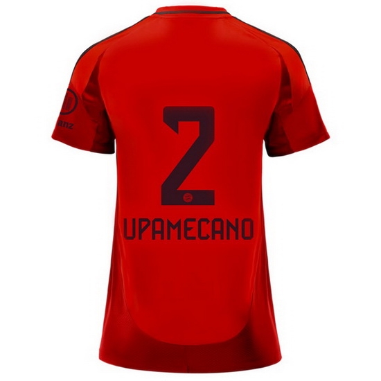 2024/25 Dayot Upamecano Home Women's Soccer Jersey