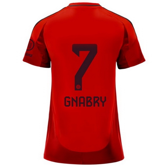 2024/25 Serge Gnabry Home Women's Soccer Jersey - Click Image to Close