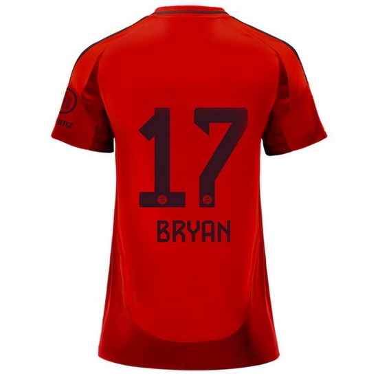 2024/25 Bryan Zaragoza Home Women's Soccer Jersey - Click Image to Close