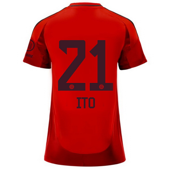 2024/25 Hiroki Ito Home Women's Soccer Jersey - Click Image to Close