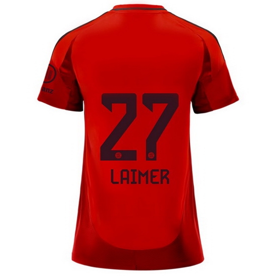 2024/25 Konrad Laimer Home Women's Soccer Jersey - Click Image to Close