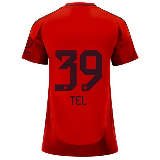 2024/25 Mathys Tel Home Women's Soccer Jersey - Click Image to Close