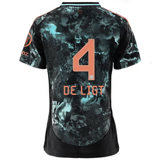 2024/25 Matthijs de Ligt Away Women's Soccer Jersey - Click Image to Close