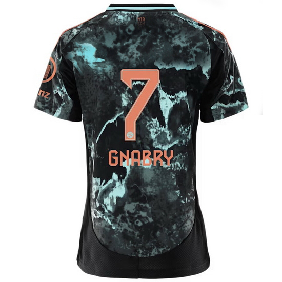 2024/25 Serge Gnabry Away Women's Soccer Jersey - Click Image to Close