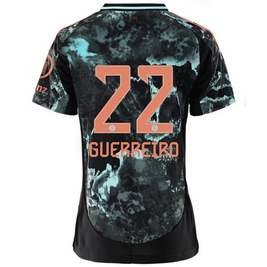 2024/25 Raphael Guerreiro Away Women's Soccer Jersey - Click Image to Close