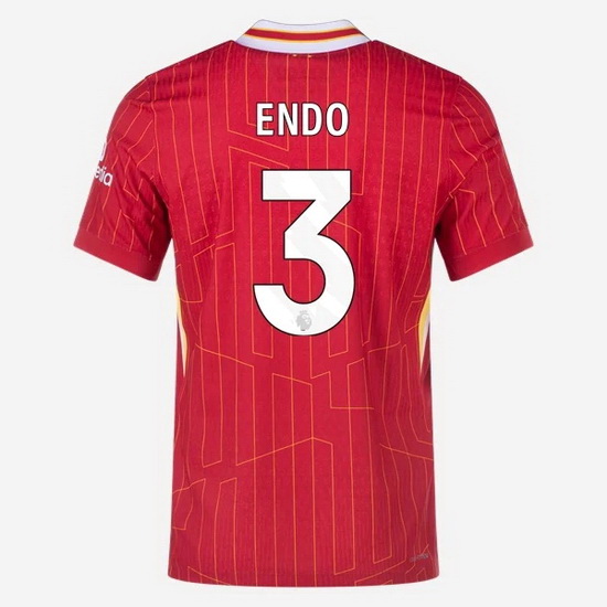 Wataru Endo 2024/25 Home #3 Men's Soccer Jersey - Click Image to Close