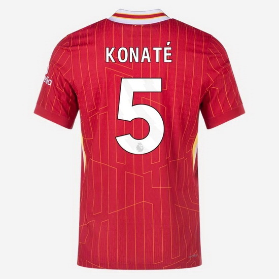 Ibrahima Konate 2024/25 Home #5 Men's Soccer Jersey