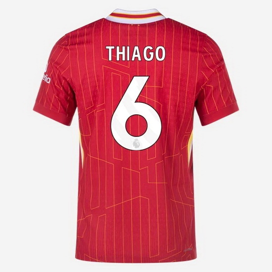 Thiago Alcantara 2024/25 Home #6 Men's Soccer Jersey - Click Image to Close