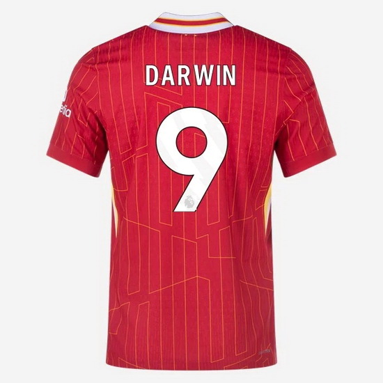 Darwin Nunez 2024/25 Home #9 Men's Soccer Jersey