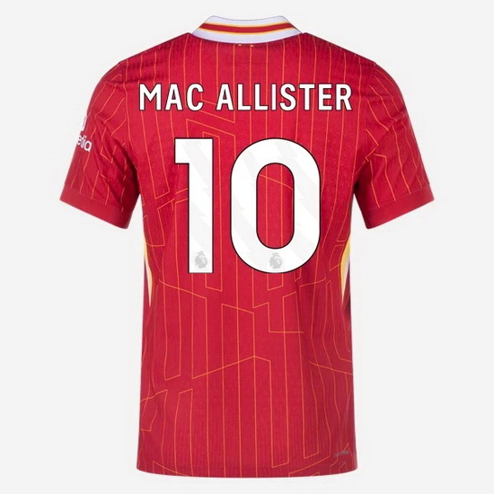 Alexis Mac Allister 2024/25 Home #10 Men's Soccer Jersey