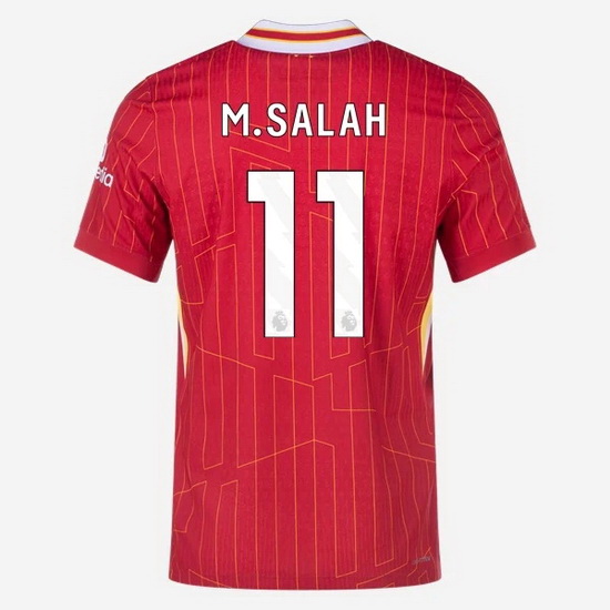 Mohamed Salah 2024/25 Home #11 Men's Soccer Jersey