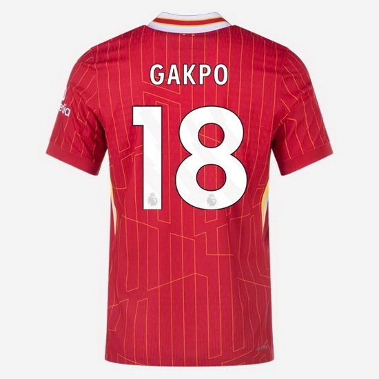 Cody Gakpo 2024/25 Home #18 Men's Soccer Jersey - Click Image to Close