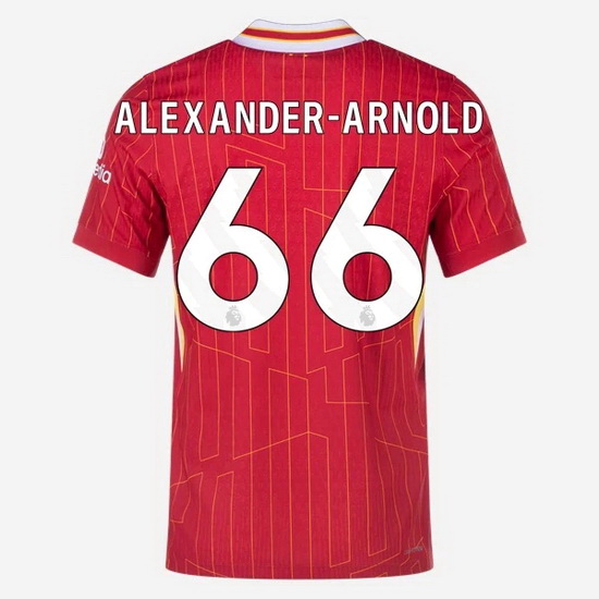 Trent Alexander-Arnold 2024/25 Home #66 Men's Soccer Jersey