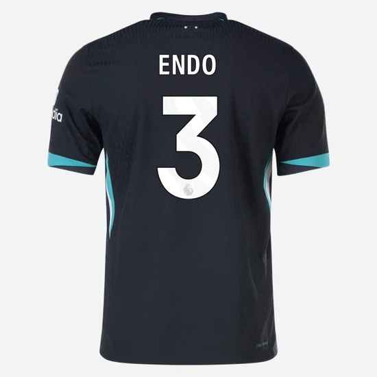 Wataru Endo 2024/25 Away #3 Men's Soccer Jersey - Click Image to Close