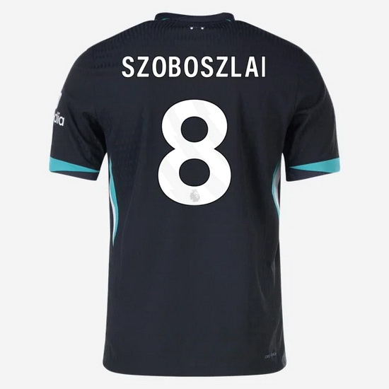 Dominik Szoboszlai 2024/25 Away #8 Men's Soccer Jersey