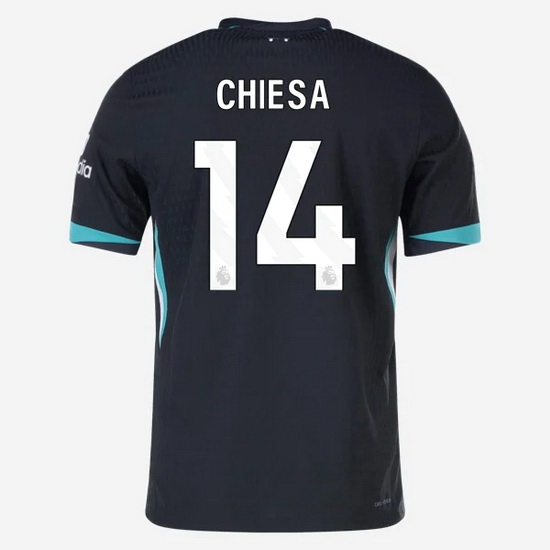 Federico Chiesa 2024/25 Away #14 Men's Soccer Jersey - Click Image to Close