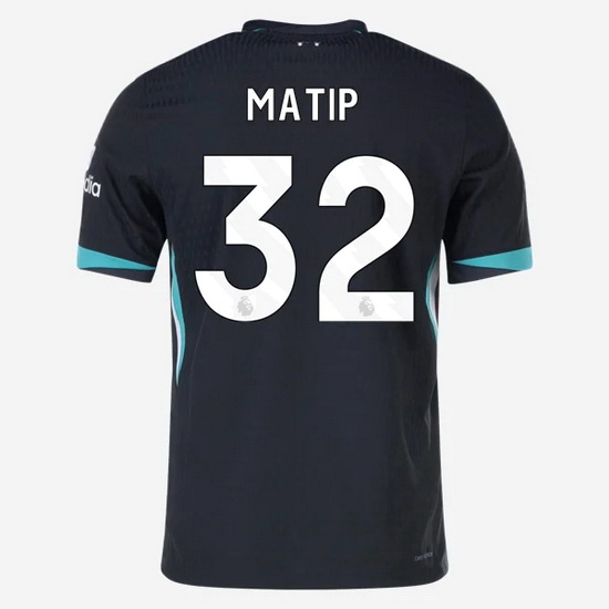 Joel Matip 2024/25 Away #32 Men's Soccer Jersey - Click Image to Close