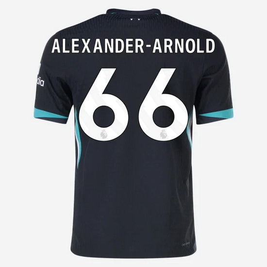 Trent Alexander-Arnold 2024/25 Away #66 Men's Soccer Jersey