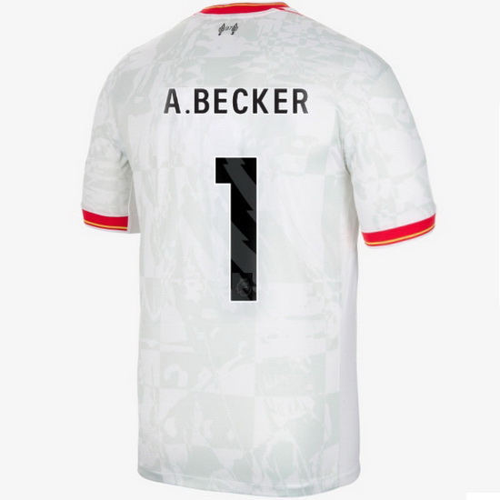 Alisson Becker 2024/25 Third #1 Men's Soccer Jersey - Click Image to Close