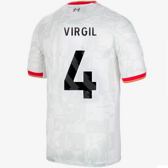 Virgil Van Dijk 2024/25 Third #4 Men's Soccer Jersey